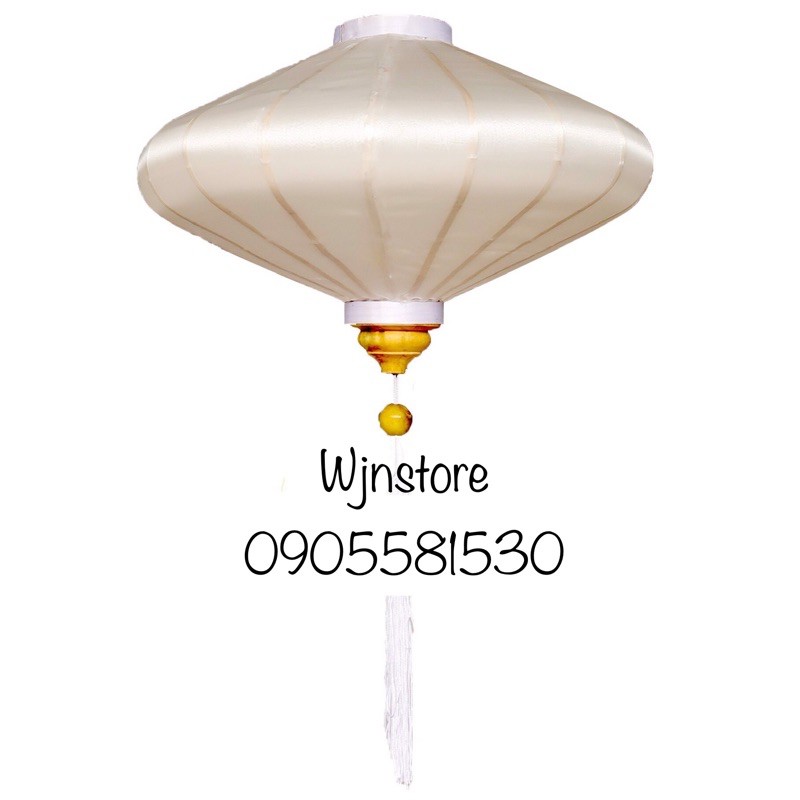 Đèn lồng đĩa bay Hội An  vải phi trơn chống nước