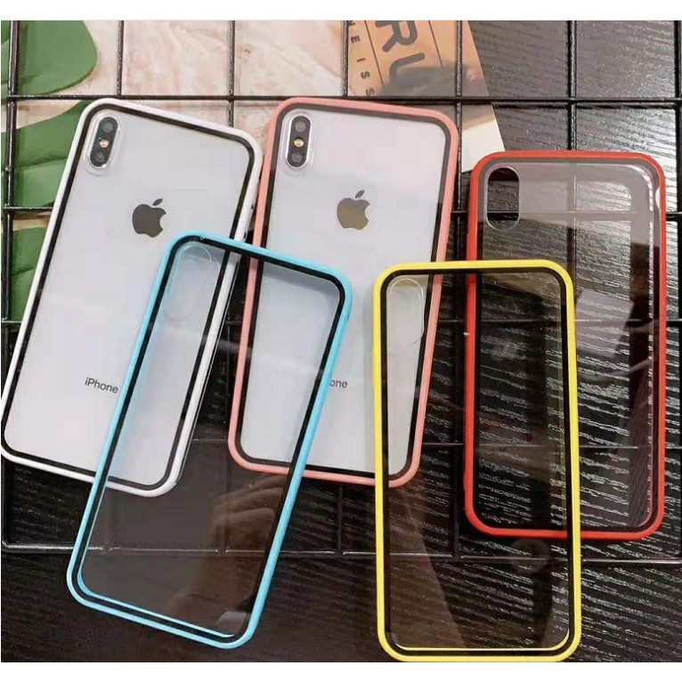 Ốp iphone - Ốp lưng trong suốt viền màu IP6/6s  Ip6plus/6splus IP7/8   IP7Plus/8Plus IPX/XS IPXSMAX/IP11/11Pro/11Pro Max | BigBuy360 - bigbuy360.vn