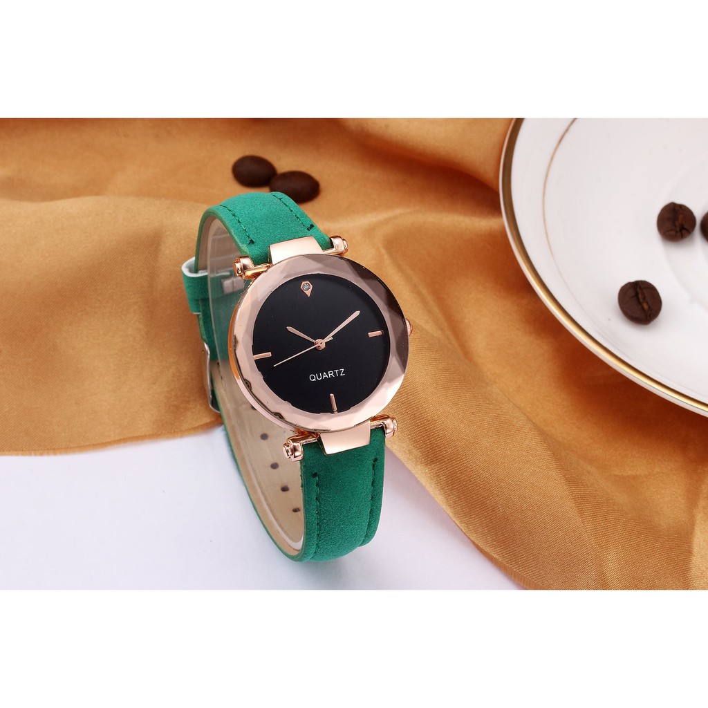 [GIÁ SHOCK] ĐỒNG HỒ NỮ DÂY DA MẶT ĐÁ KIM CƯƠNG DÂY DA LỘN MS032 SIÊU PHẨM CỰC HOT | BigBuy360 - bigbuy360.vn