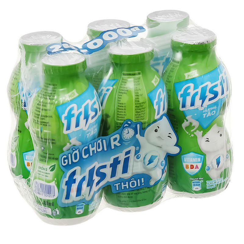 Combo 2 lốc sữa Fristi 6 chai x 80 ml
