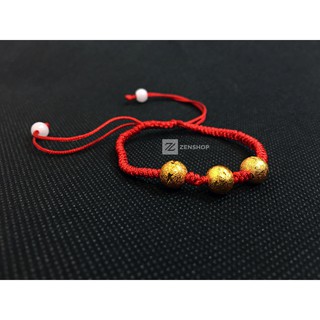 Vòng tay chỉ đỏ mix vàng