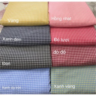 Vải xốp kẻ đũi