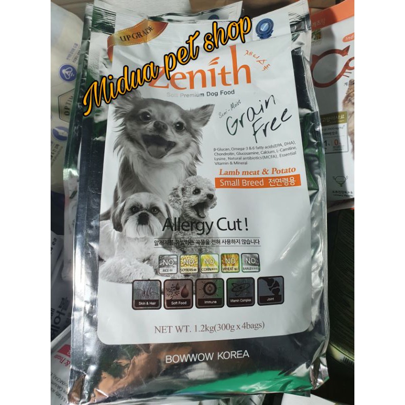 1.2kg zenith cho chó trưởng thành và chó nhỏ