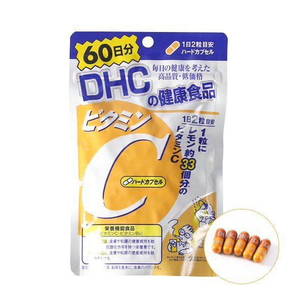 [ Mẫu mới ]Viên uống bổ sung vitamin C 60 ngày