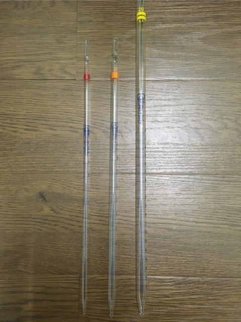 Pipet thuỷ tinh Đức (Eulab)