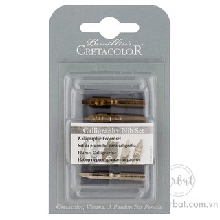 [ARBAT] Bộ ngòi Calligraphy Cretacolor