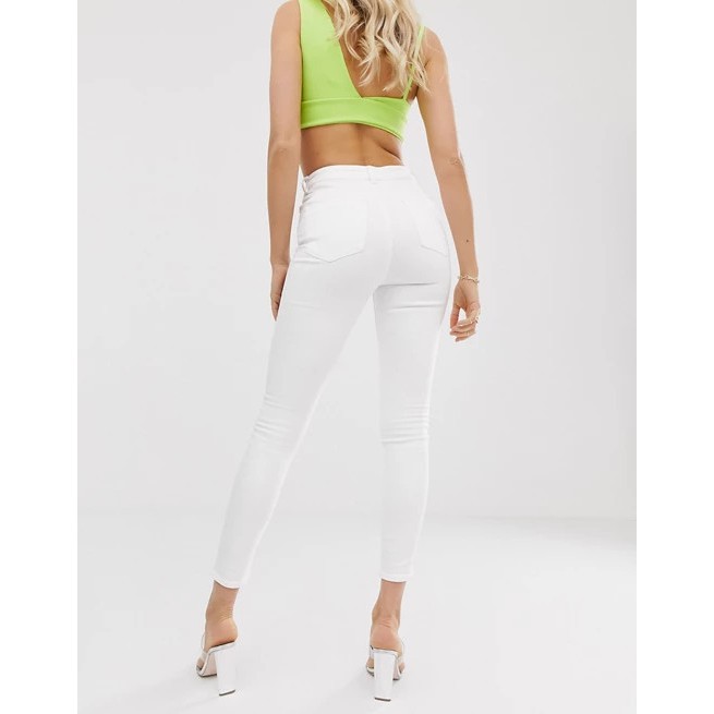 Quần jeans trắng xuất xịn