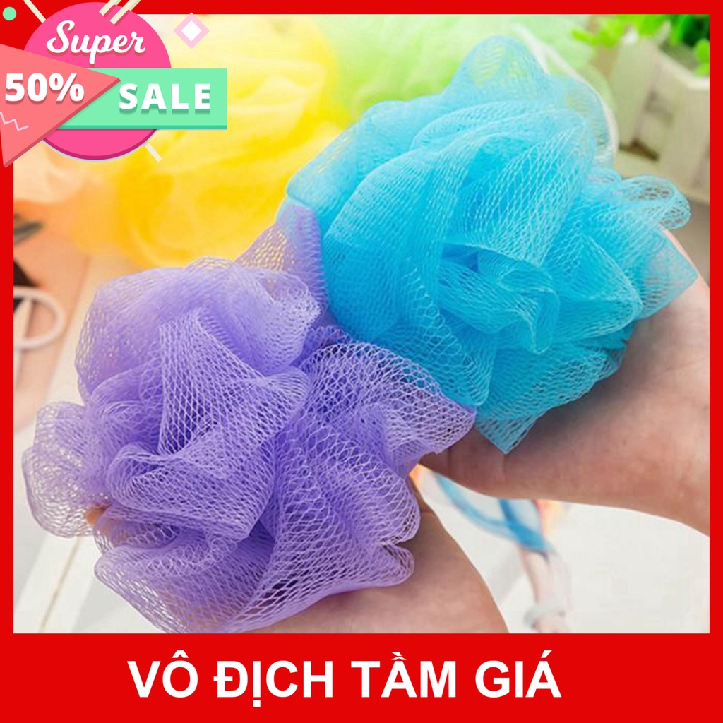 SALE!!! BÔNG TẮM LƯỚI TRÒN LOẠI MINI CHO BÉ