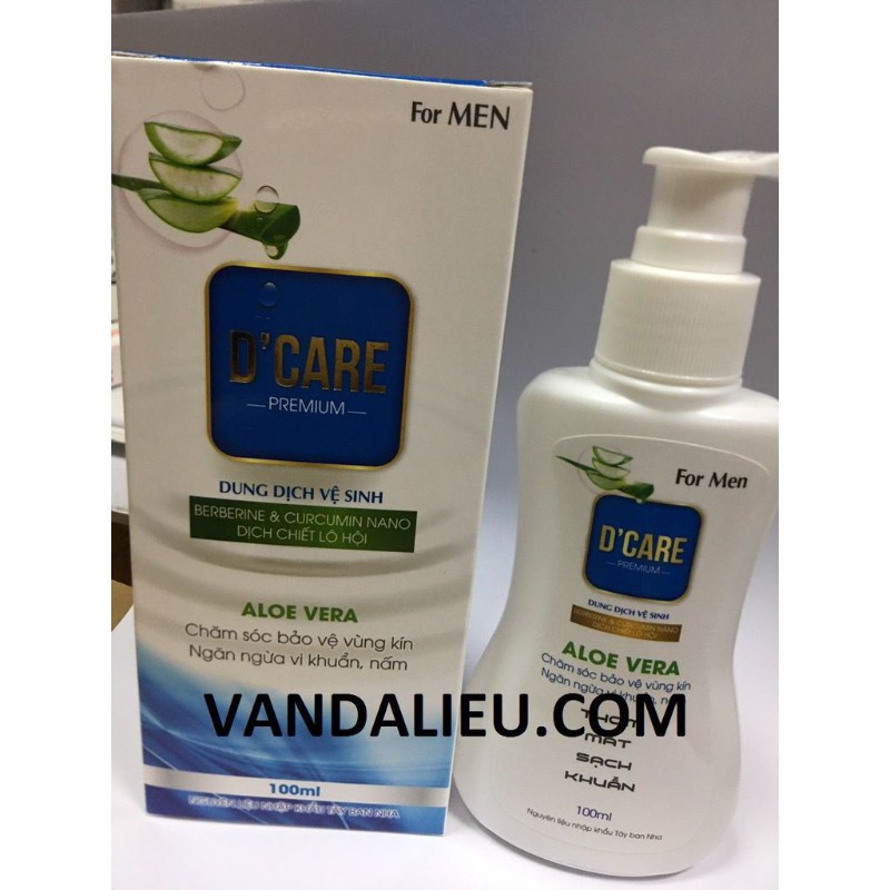 DUNG DỊCH VỆ SINH CHO ĐÀN ÔNG D' CARE PREMIUM FOR MEN 100ML [MP1]