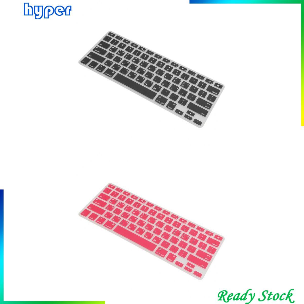 Vỏ bọc bàn phím bằng silicon in chữ tiếng Anh/ tiếng Hàn cho Macbook Pro 13