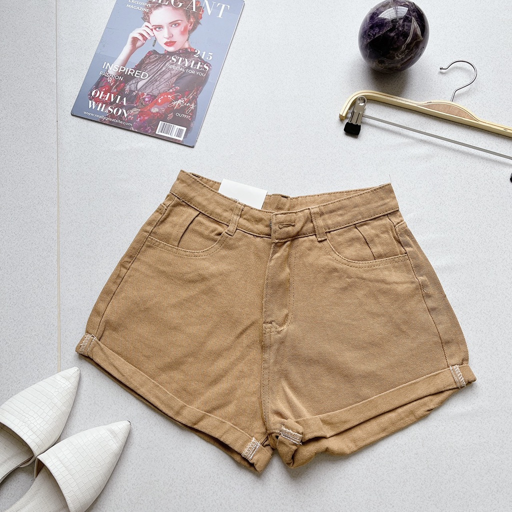 Quần Short Denim Ngắn Co Dãn Chất Đẹp | Smide Clothing