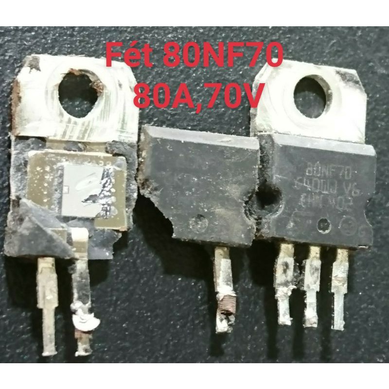 Các loại fét làm kích, 3205, 80n08, 80n75 ,75n75, 75NF68, 95N03.