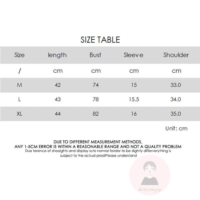 DRE-Women´s Summer Short T-shirt,Letter Embroidery Square Neck Short Sleeve Knitted Cropped Navel  T-shirt