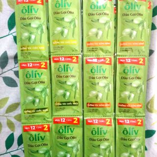 Dầu gội Ôliu Ôliv de Provence (dây 12+2 gói)