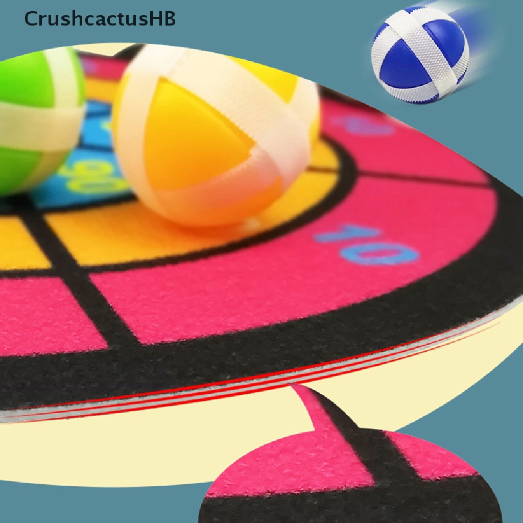 [CrushcactusHB] Children Target Sticky Ball Throw Dartboard Sports Kids Board Games With Darts Hot Sell
