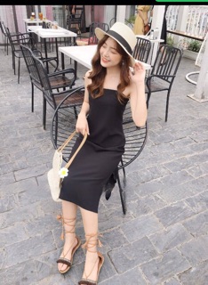 Đầm 2 dây sang chảnh