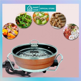 Nồi Lẩu Điện Đa Năng 5 in 1 Osaka Cao Cấp - Nồi lẩu gia đình đa năng cắm điện trực tiếp