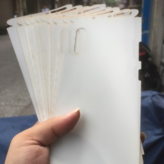 DÁN PPF NHÁM CHỐNG VÂN TAY· FULL LƯNG+VIỀN CHO SAMSUNG NOTE 10/NOTE 10+