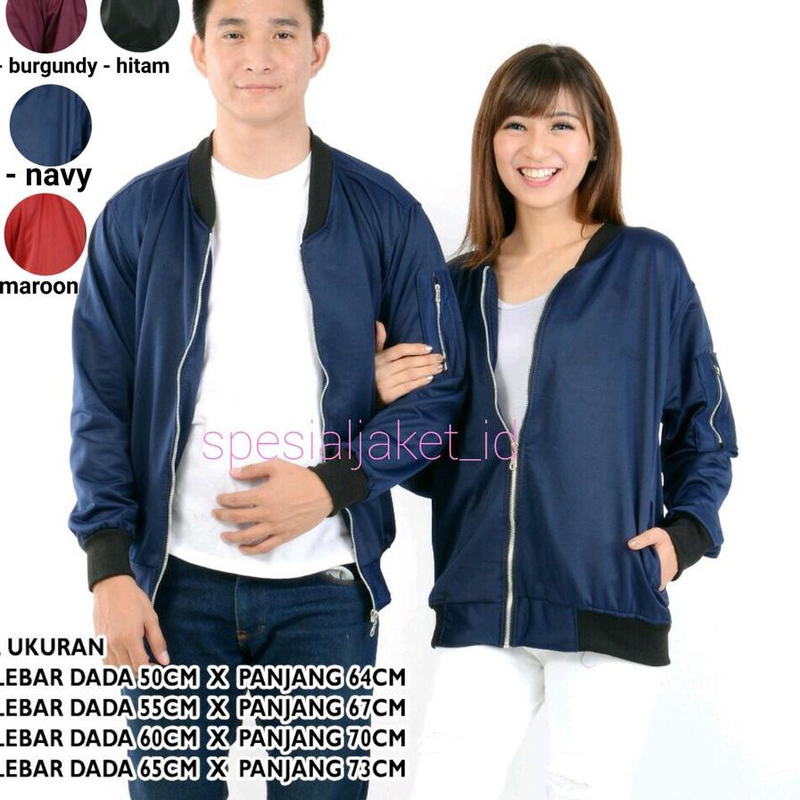 Thú Vị - Áo Khoác BOMBER Trơn Cỡ M-XXL