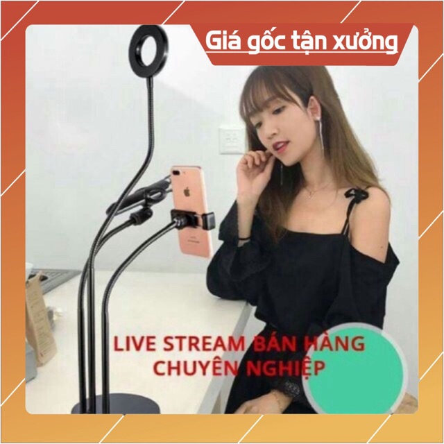 [ sale mùa hè] Sẵn hàng  Bộ dụng cụ hỗ trợ livestream 3in1 &lt; KHÔNG KÈM MICRO&gt; .