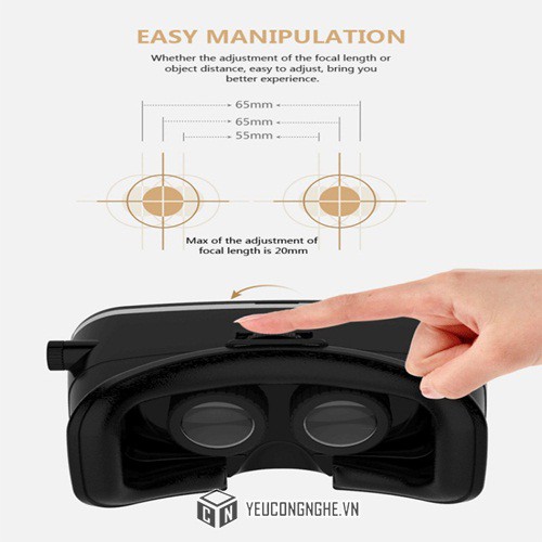 kính thực tế ảo 3D shinecon xem phim trên điện thoại