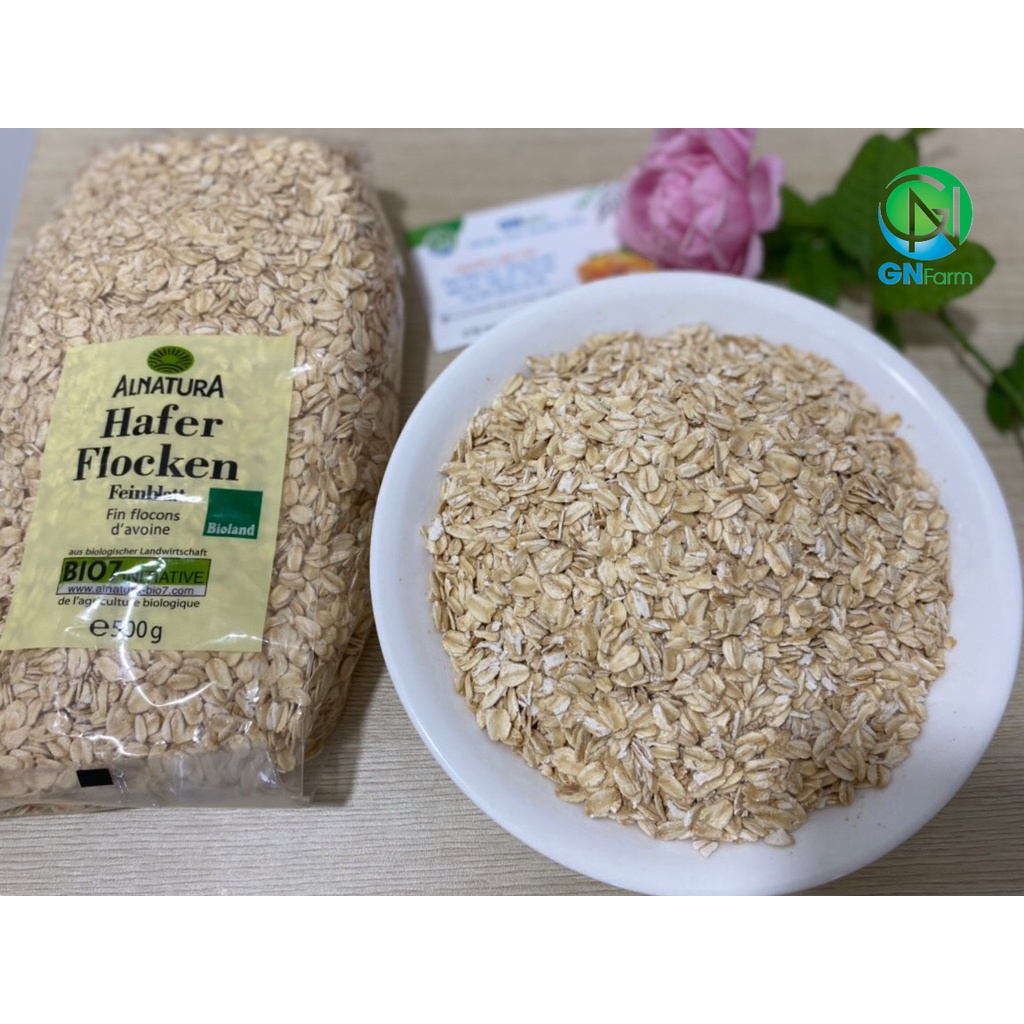 Yến Mạch Cán Dẹt Hafer Flocken Nhập Khẩu Đức - Túi 500g