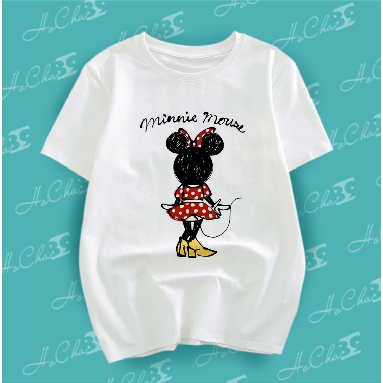 Áo Thun Minnie Mouse - HoCha89 - Vải Dày Đẹp Size từ 9kg đến hơn 100kg - Ảnh Thật - May Dây Cổ Hàng Xuất Khẩu