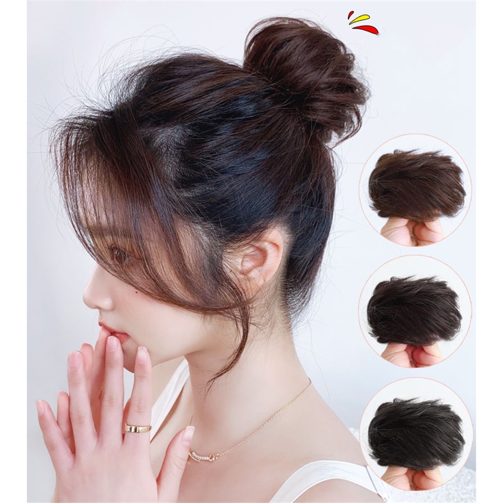 1 Bộ Tóc Giả Xoăn Tự Nhiên Thời Trang Dành Cho Nữ