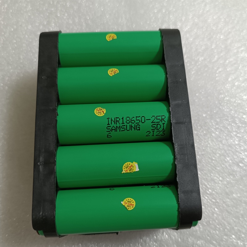 Khối pin Makita 5S2P 18V kèm khung Cell Samsung25R thay thế cho pin makita dung lượng 5Ah xả 45A không mạch