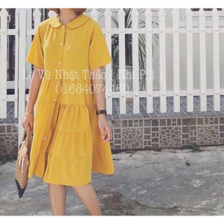 Váy cổ sen #139k