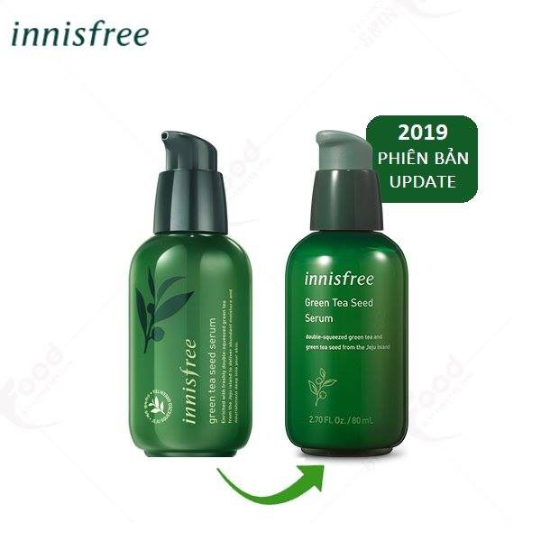 Tinh Chất Dưỡng Ẩm Sâu, Phục Hồi Da Mụn Innisfree Green Tea Seed Serum