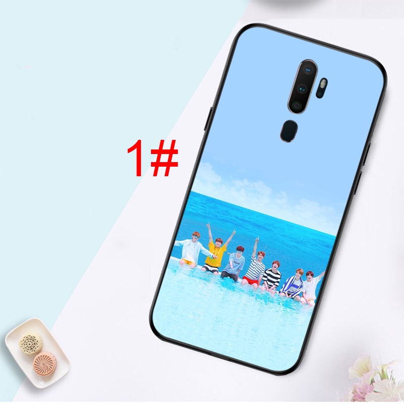 Ốp điện thoại dẻo in hình nhóm nhạc BTS cho REALME C2 C3 2 3 5 6 PRO 5I 5S X LITE Q XT X2 X50 A5 C3