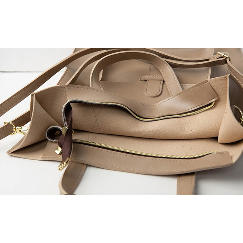 Túi xách tote messenger IELGY đeo 1 vai sức chứa lớn sang trọng cho nữ