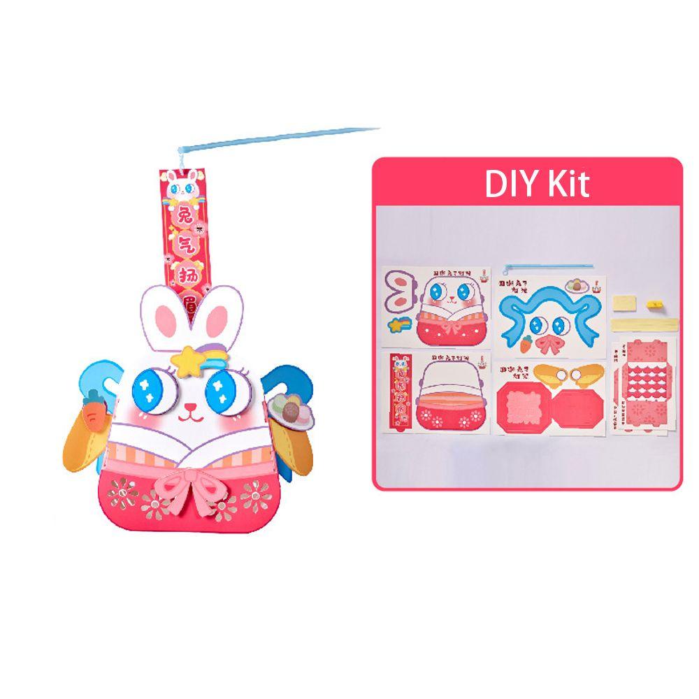 Lồng Đèn Dạ Quang Thủ Công Phong Cách Trung Hoa Cổ Điển Cho Bé