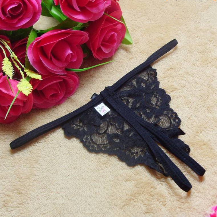 Quần lót ren 2 dây lọt khe siêu sexy