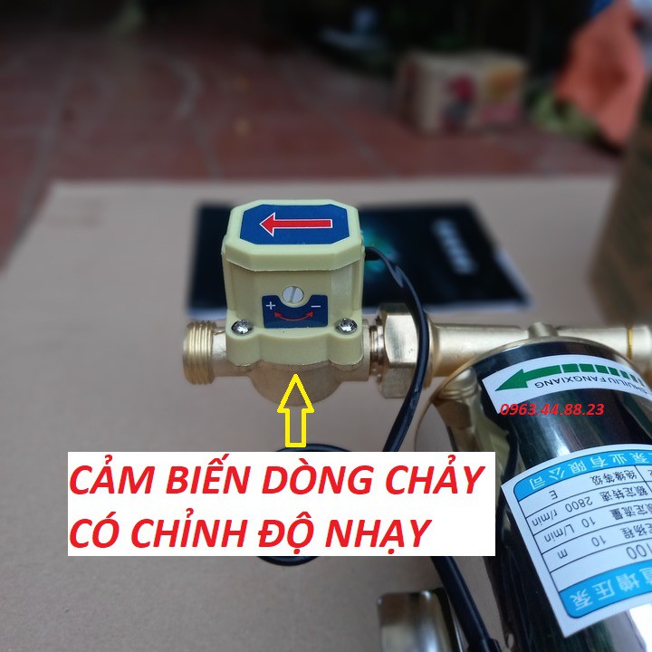 Máy bơm tăng áp đóng ngắt tự động khi sử dụng, tăng áp cho máy giặt, sen vòi, bình nóng lạnh | máy bơm tăng áp |