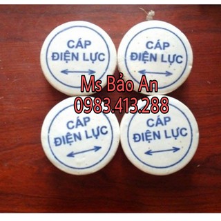 Mốc sứ báo cáp điện lực