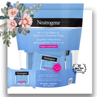 (Có bill USA).  Khăn tẩy trang Neutrogena USA chính hãng gói Single