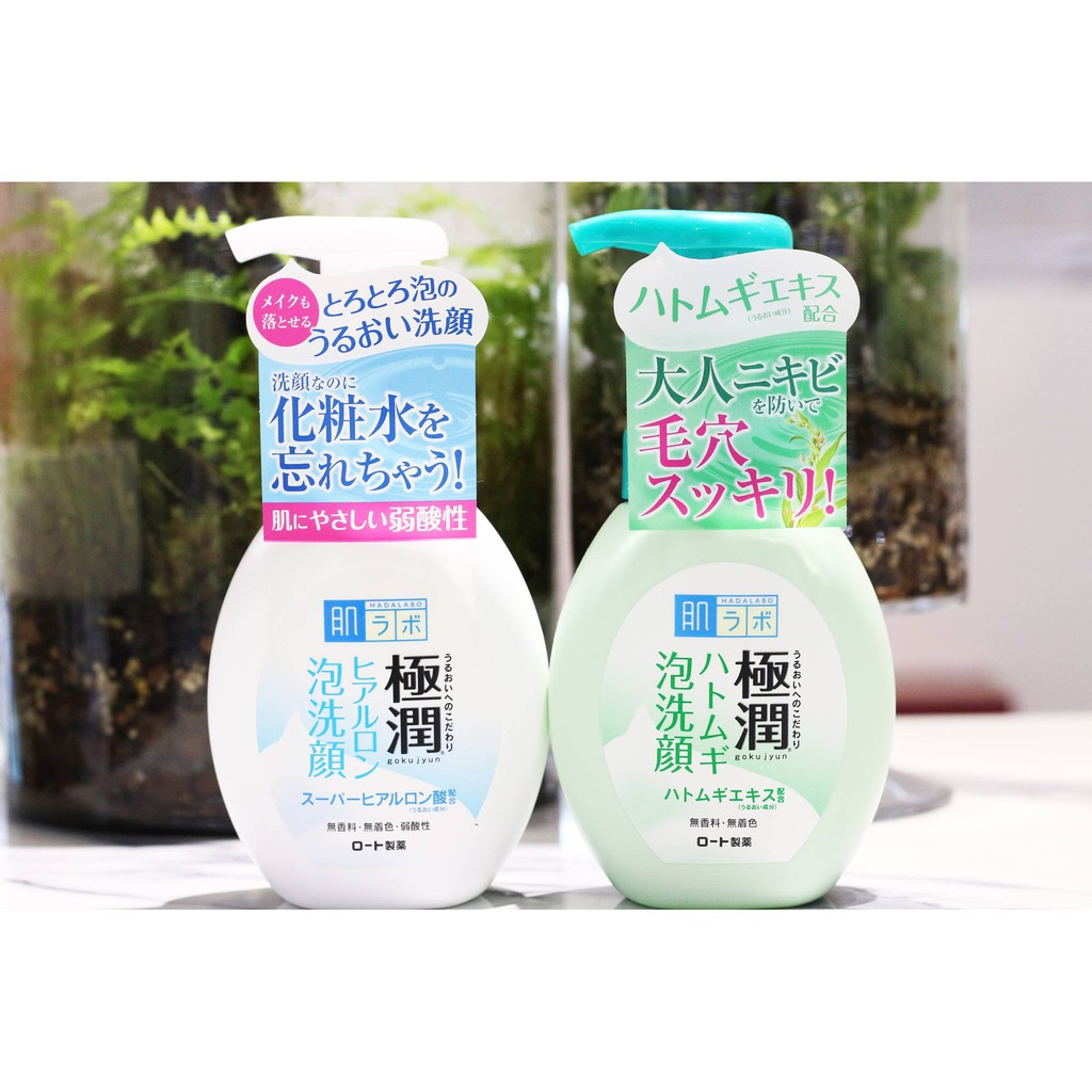 Sữa rửa mặt dạng bọt Hada Labo Gokujyun-[COCOLUX]