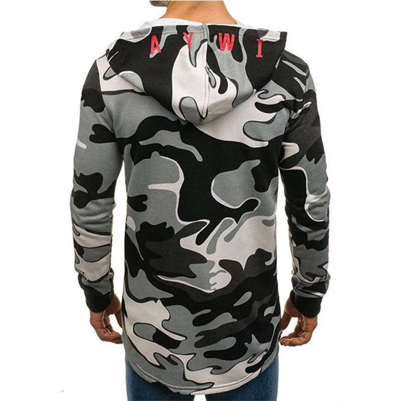 Áo khoác hoodie chống gió chống nước phong cách quân đội cho nam