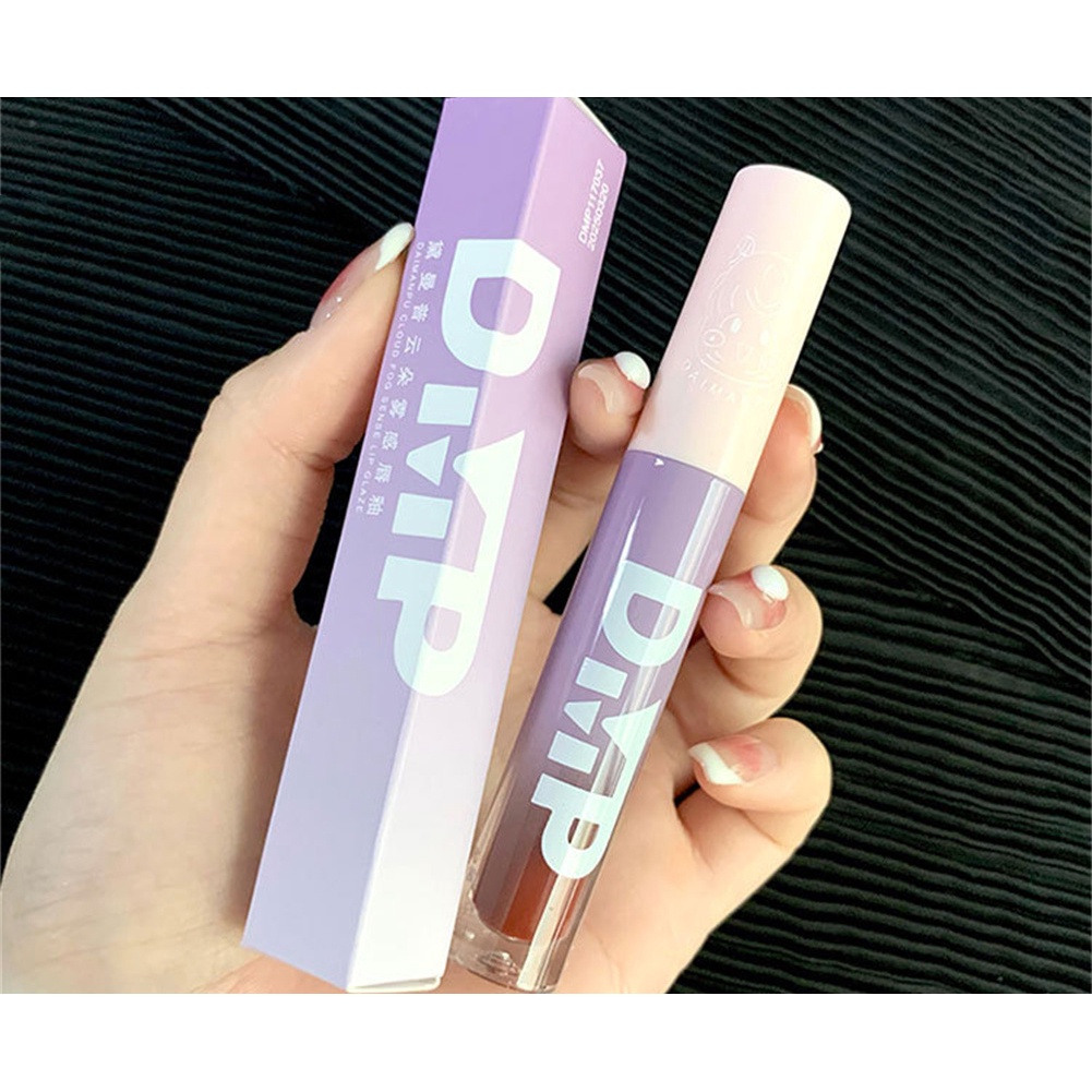 Chứng Khoán sẵn sàng DAIMANPU Lipstick Lip Cream lâu dài không thấm nước Lip Tint Liptint Matte Lip Đất Sét đám mây sương mù Son môi men nhung matte COD