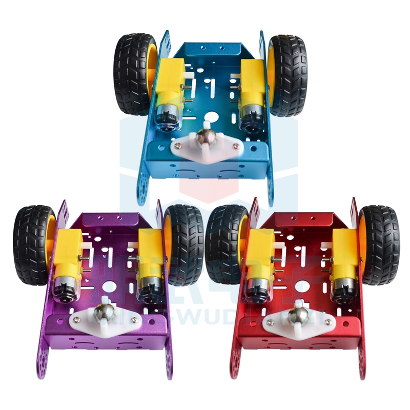 Hợp kim nhôm robot ô tô thông minh khung xe hợp kim khung xe 2 bánh tự làm mới a30