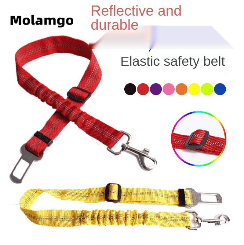 Dây Đai An Toàn Bằng Nylon Co Giãn Có Thể Điều Chỉnh Dành Cho Thú Cưng