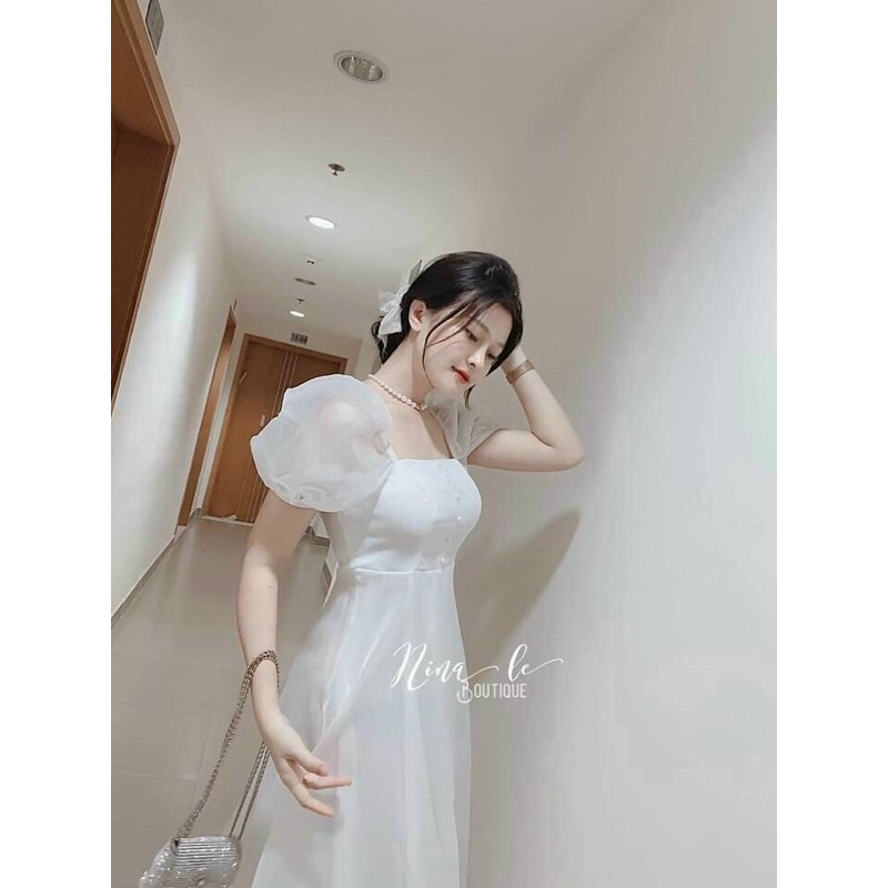 [Ảnh Thật Sang Trọng ] Đầm tiệc đính cườm ( có mút ngực ) . | BigBuy360 - bigbuy360.vn