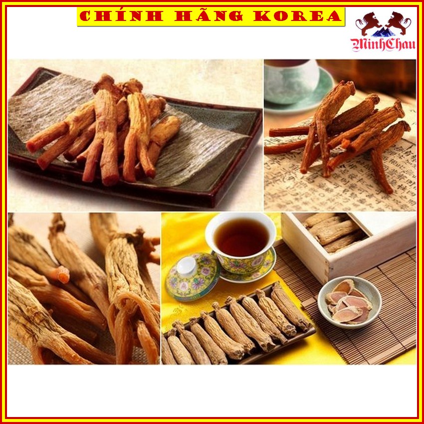 Hồng Sâm Củ Khô Hộp Sắt, Sâm Khô Hộp Thiếc Daedong Hàn Quốc, minhchau