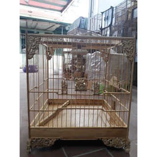 Lồng chim DUCANO lồng vuông lồngchào mào, vuông thái tre già