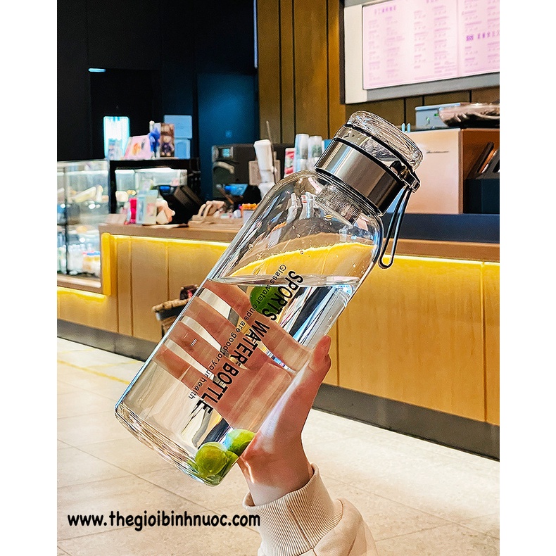 Bình Thủy Tinh 1500ML Tặng Kèm Túi N246