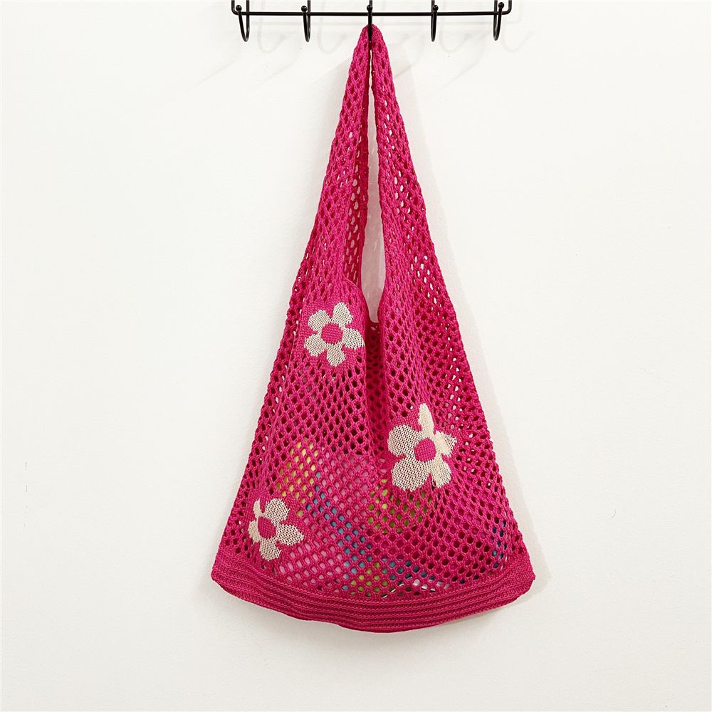 Túi xách tote đan len cỡ lớn thời trang cho nữ