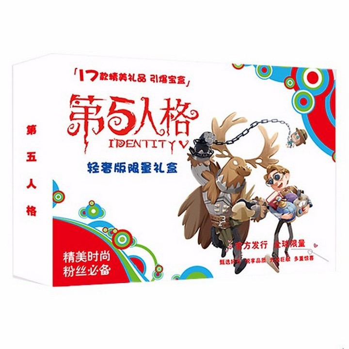 (Lucky) Hộp quà Conan Thám Tử Lừng Danh A5 có poster postcard bookmark in hình anime
