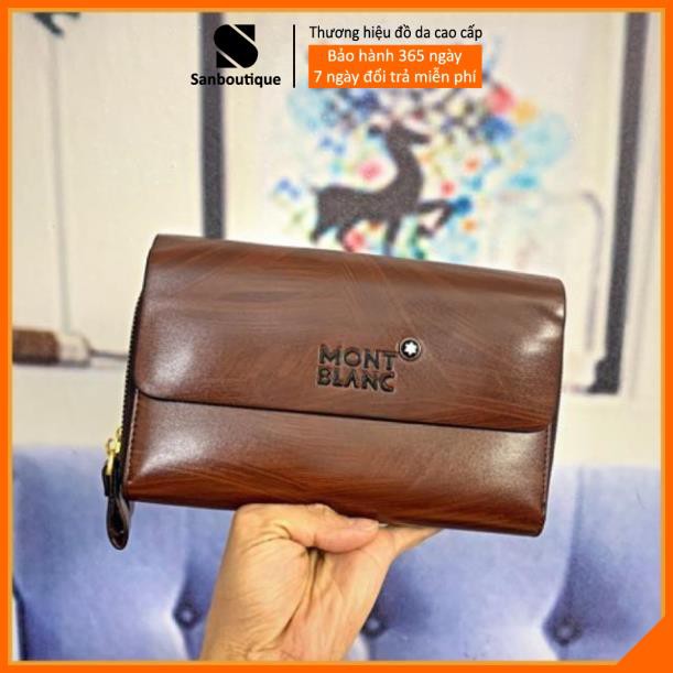 Ví cầm tay Nam hàng cao cấp 💎 FREESHIP 💎 Mẫu 2 khoá 2020